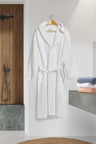 Μπουρνούζι με Κουκούλα Αιγαίον Super Soft S-M / White